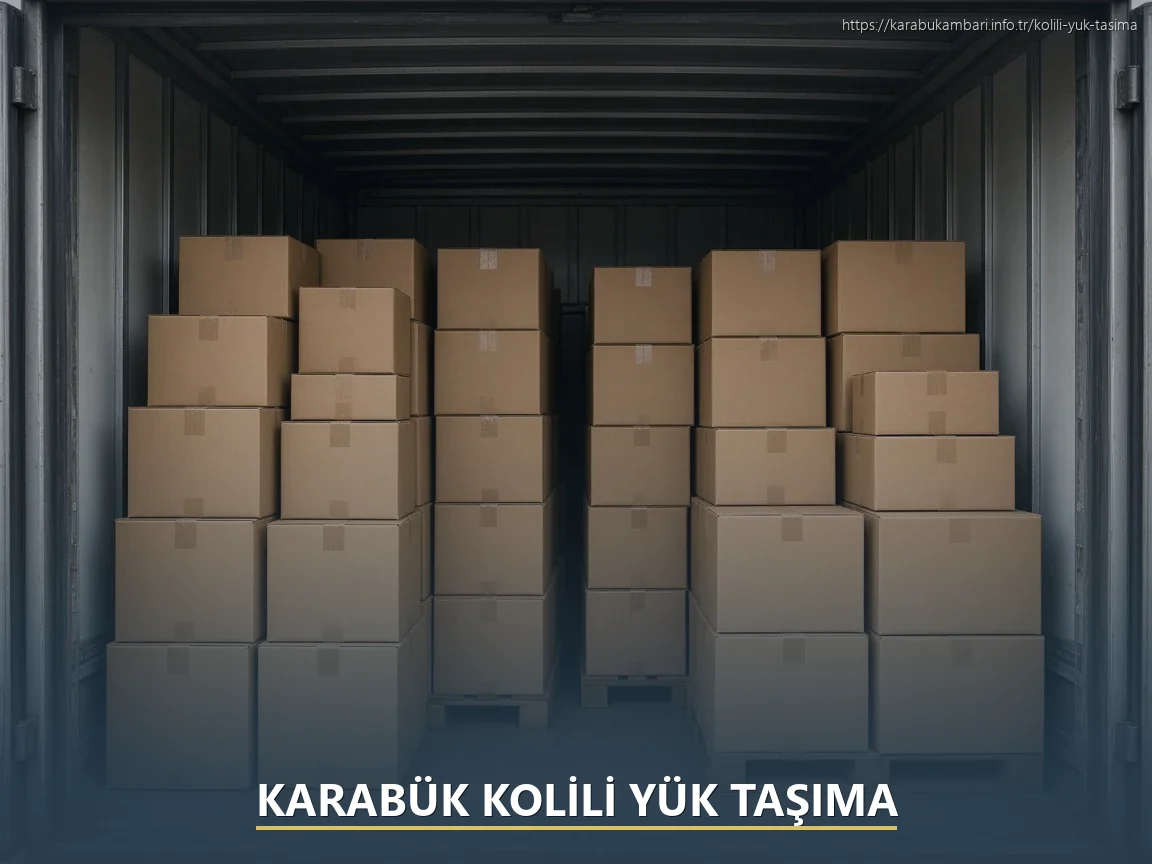 Karabük Kolili Yük Taşıma