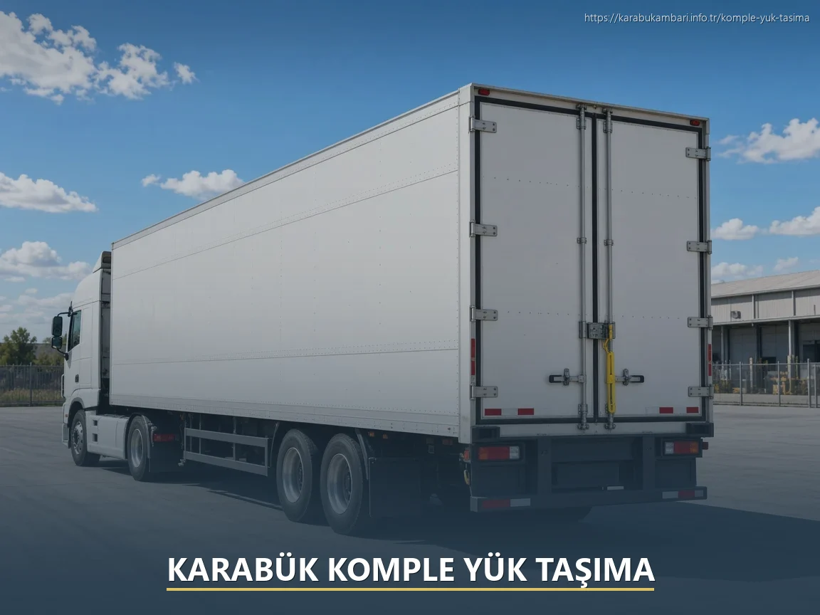 Karabük Komple Yük Taşıma