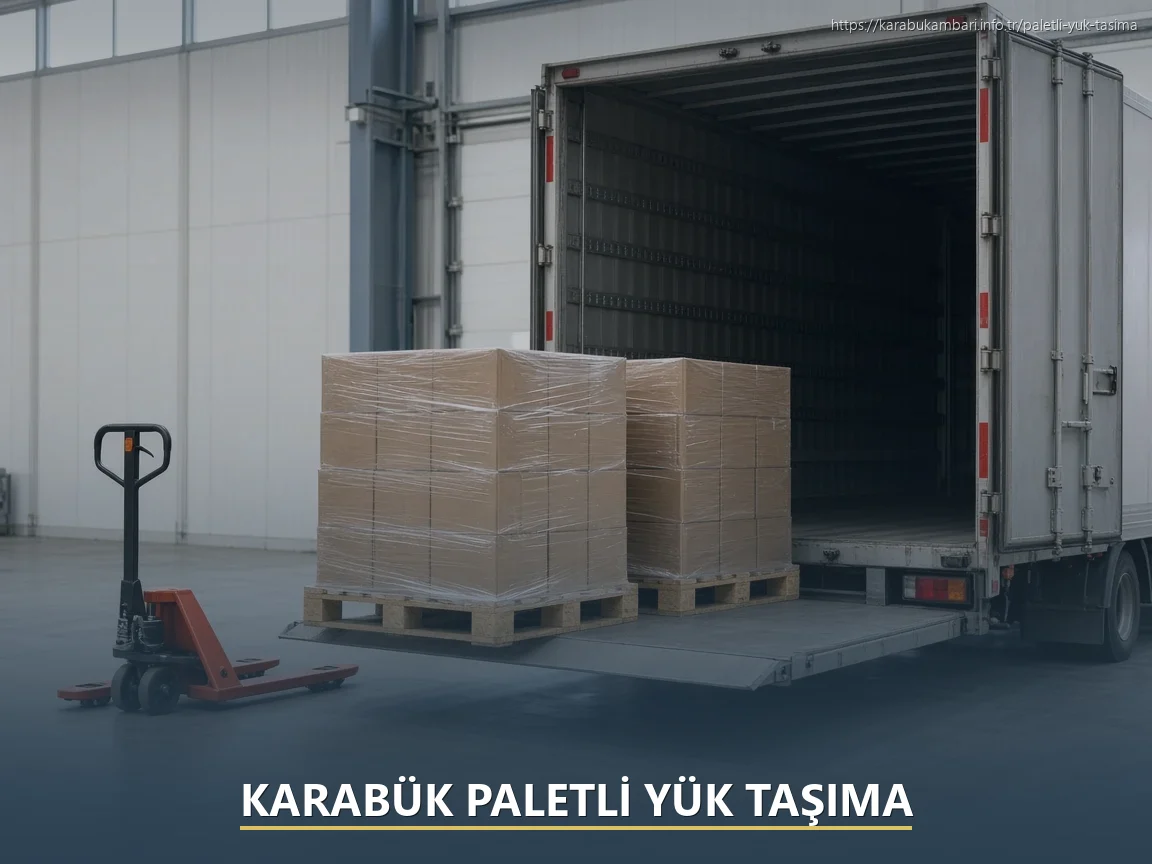 Karabük Paletli Yük Taşıma